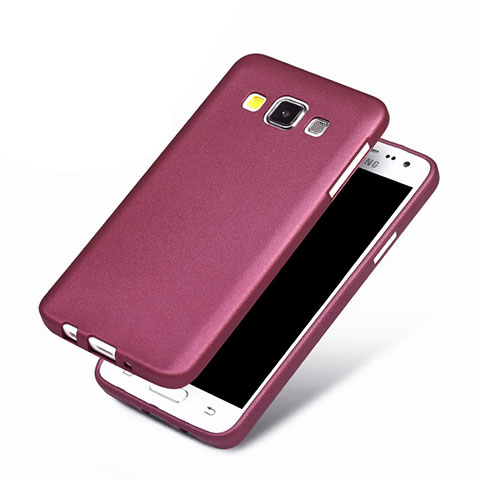 Funda Silicona Ultrafina Goma para Samsung Galaxy DS A300G A300H A300M Morado