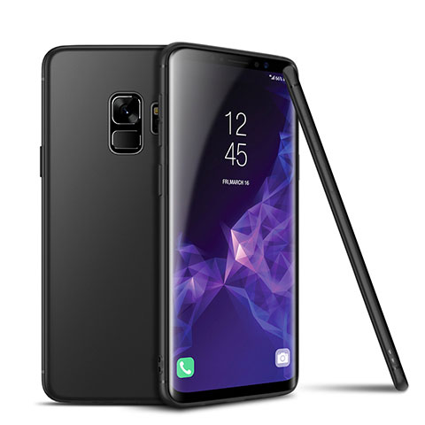 Funda Silicona Ultrafina Goma para Samsung Galaxy S9 Negro