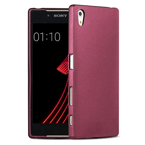 Funda Silicona Ultrafina Goma para Sony Xperia Z5 Rojo