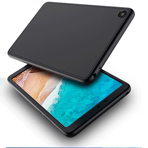 Funda Silicona Ultrafina Goma para Xiaomi Mi Pad 4 Negro