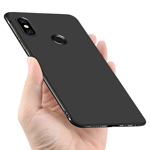 Funda Silicona Ultrafina Goma para Xiaomi Redmi Note 5 Pro Negro