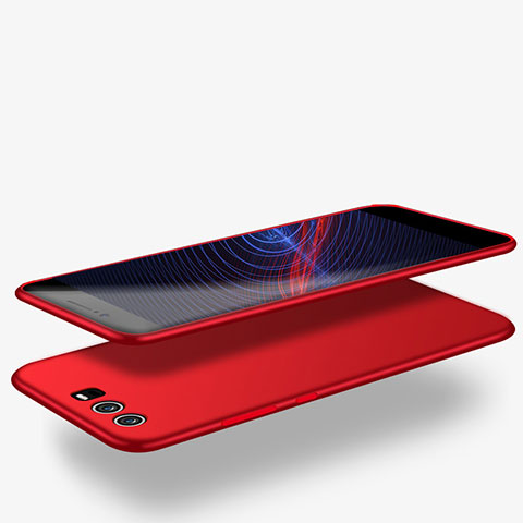 Funda Silicona Ultrafina Goma Q04 para Huawei P10 Plus Rojo