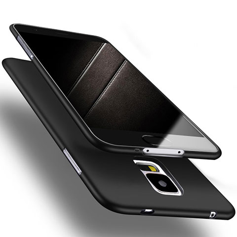 Funda Silicona Ultrafina Goma S02 para Samsung Galaxy S5 G900F G903F Negro