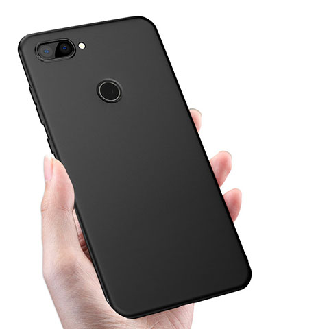 Funda Silicona Ultrafina Goma S02 para Xiaomi Mi 8 Lite Negro