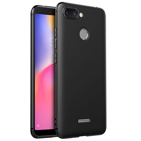 Funda Silicona Ultrafina Goma S02 para Xiaomi Redmi 6 Negro