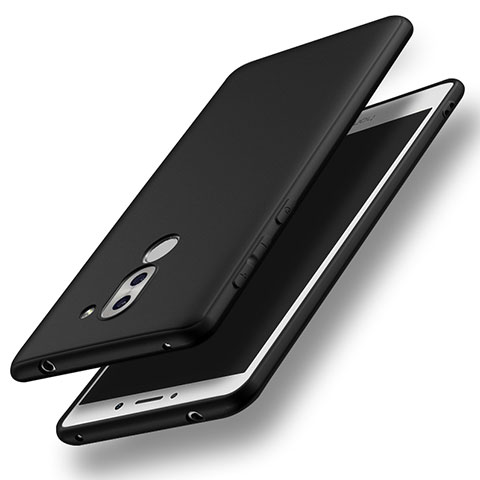 Funda Silicona Ultrafina Goma S03 para Huawei Honor 6X Pro Negro