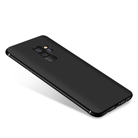 Funda Silicona Ultrafina Goma S03 para Samsung Galaxy A6 Plus Negro