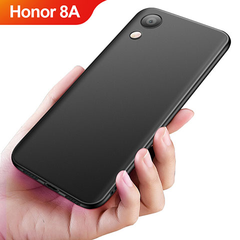 Funda Silicona Ultrafina Goma S04 para Huawei Y6 Prime (2019) Negro