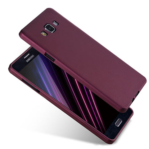 Funda Silicona Ultrafina Goma S04 para Samsung Galaxy A7 SM-A700 Morado