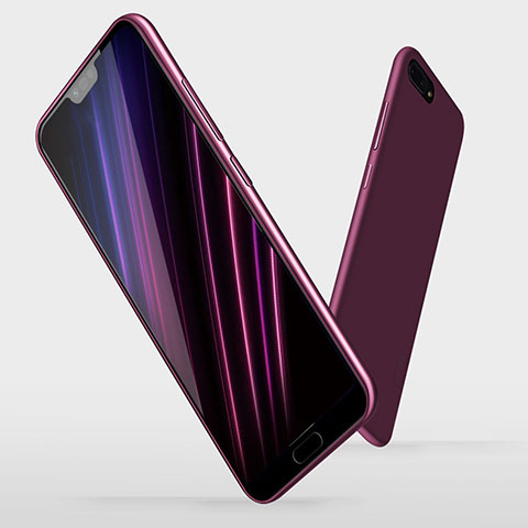 Funda Silicona Ultrafina Goma S05 para Huawei Honor 10 Morado