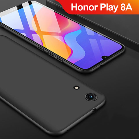Funda Silicona Ultrafina Goma S08 para Huawei Honor Play 8A Negro