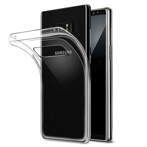 Funda Silicona Ultrafina Transparente H04 para Samsung Galaxy Note 8 Duos N950F Claro