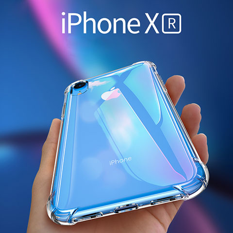 Funda Silicona Ultrafina Transparente HC01 para Apple iPhone XR Claro