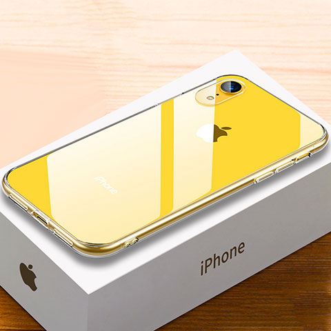 Funda Silicona Ultrafina Transparente HC03 para Apple iPhone XR Claro