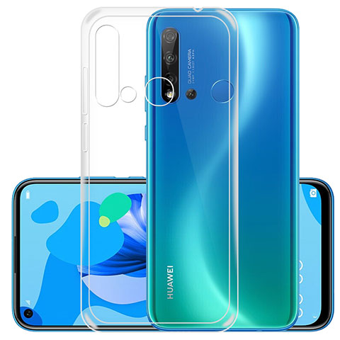 Funda Silicona Ultrafina Transparente K01 para Huawei Nova 5i Claro