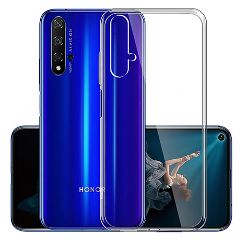 Funda Silicona Ultrafina Transparente K01 para Huawei Nova 5T Claro