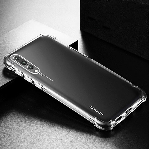 Funda Silicona Ultrafina Transparente K01 para Huawei P20 Pro Claro