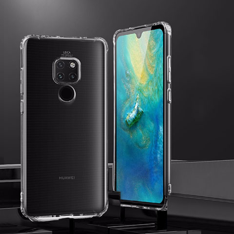 Funda Silicona Ultrafina Transparente K02 para Huawei Mate 20 Claro