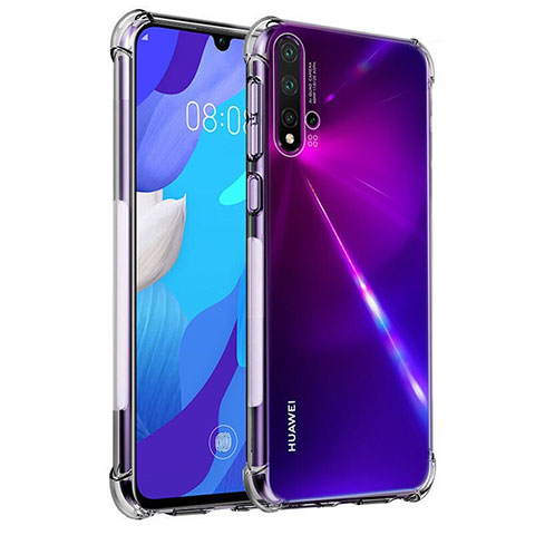 Funda Silicona Ultrafina Transparente K02 para Huawei Nova 5 Claro