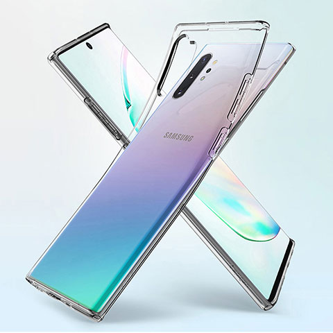 Funda Silicona Ultrafina Transparente K02 para Samsung Galaxy Note 10 Plus 5G Claro