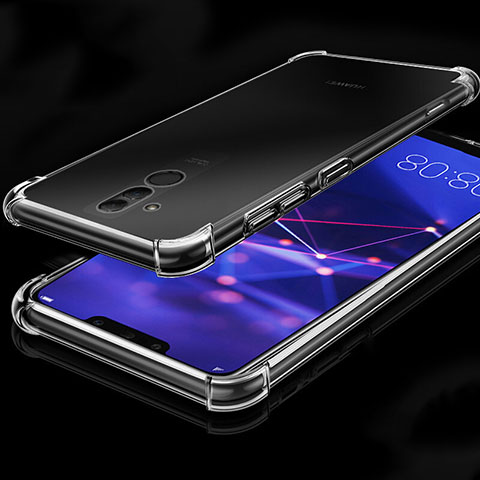 Funda Silicona Ultrafina Transparente K03 para Huawei Mate 20 Lite Claro