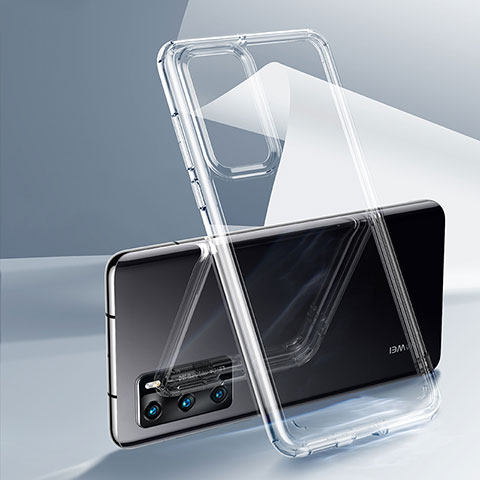 Funda Silicona Ultrafina Transparente K03 para Huawei P40 Claro