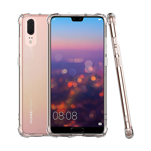 Funda Silicona Ultrafina Transparente K05 para Huawei P20 Claro