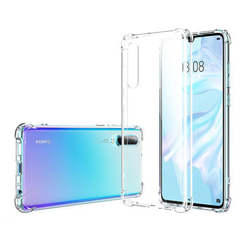 Funda Silicona Ultrafina Transparente K06 para Huawei P30 Claro