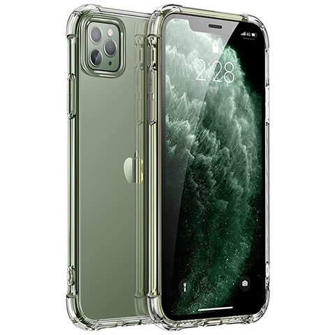 Funda Silicona Ultrafina Transparente M01 para Apple iPhone 11 Pro Max Claro