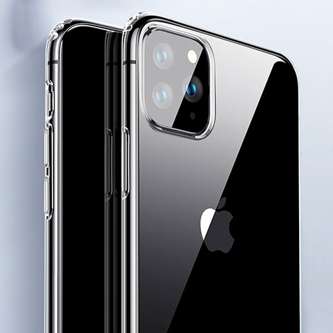 Funda Silicona Ultrafina Transparente para Apple iPhone 11 Pro Max Claro