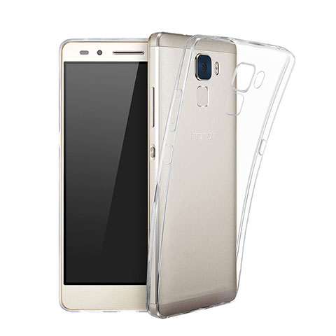 Funda Silicona Ultrafina Transparente para Huawei Honor 7 Claro