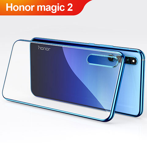 Funda Silicona Ultrafina Transparente para Huawei Honor Magic 2 Azul