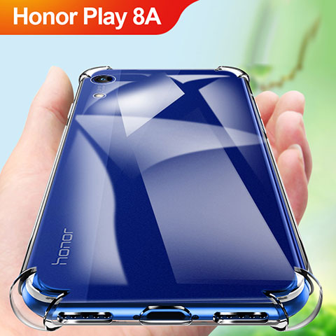Funda Silicona Ultrafina Transparente para Huawei Honor Play 8A Claro