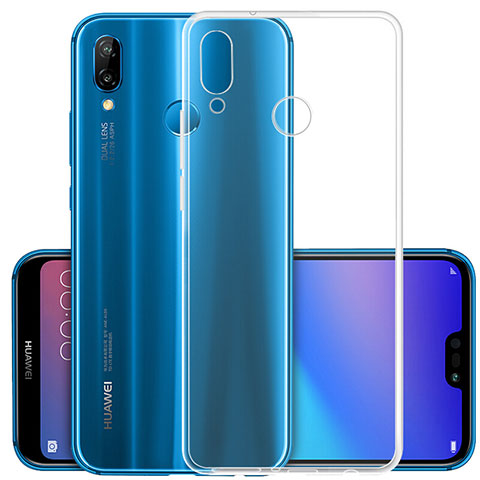 Funda Silicona Ultrafina Transparente para Huawei Nova 3 Claro