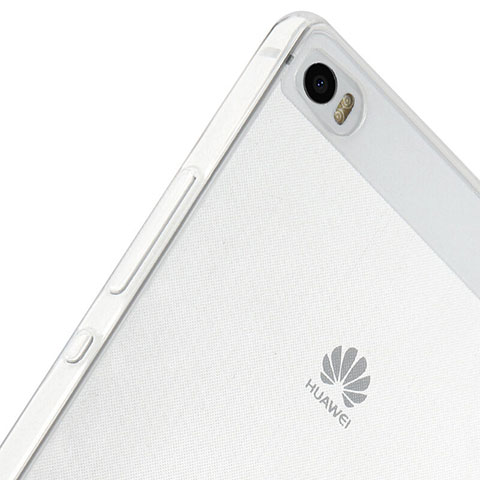 Funda Silicona Ultrafina Transparente para Huawei P8 Max Claro