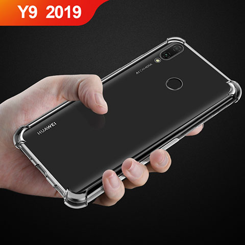 Funda Silicona Ultrafina Transparente para Huawei Y9 (2019) Claro