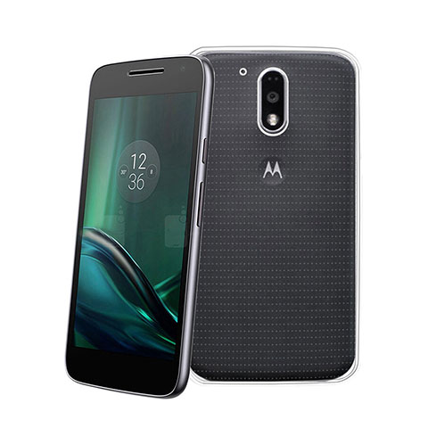 Funda Silicona Ultrafina Transparente para Motorola Moto G4 Claro
