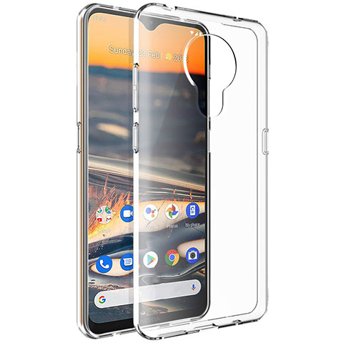 Funda Silicona Ultrafina Transparente para Nokia 5.3 Claro