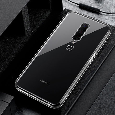 Funda Silicona Ultrafina Transparente para OnePlus 8 Claro