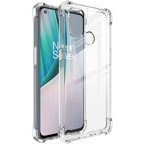 Funda Silicona Ultrafina Transparente para OnePlus Nord N100 Claro