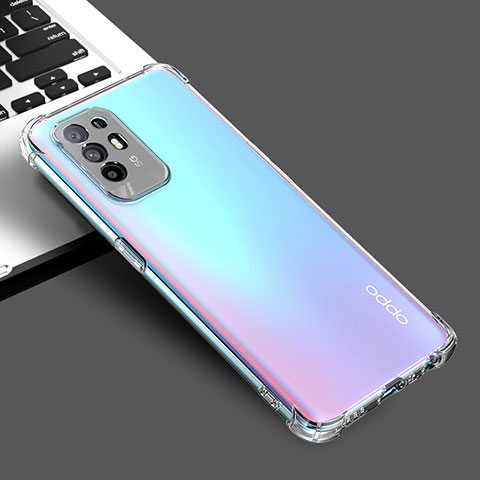 Funda Silicona Ultrafina Transparente para Oppo A94 5G Claro