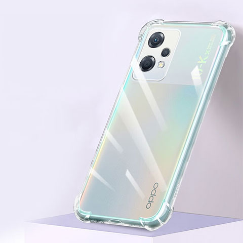 Funda Silicona Ultrafina Transparente para Oppo K10X 5G Claro