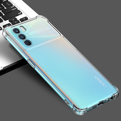 Funda Silicona Ultrafina Transparente para Oppo K9 Pro 5G Claro