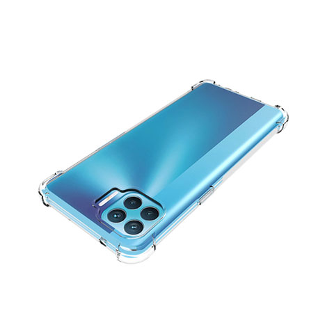 Funda Silicona Ultrafina Transparente para Oppo Reno4 F Claro