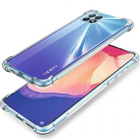 Funda Silicona Ultrafina Transparente para Oppo Reno4 SE 5G Claro