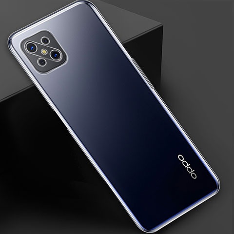 Funda Silicona Ultrafina Transparente para Oppo Reno4 Z 5G Claro