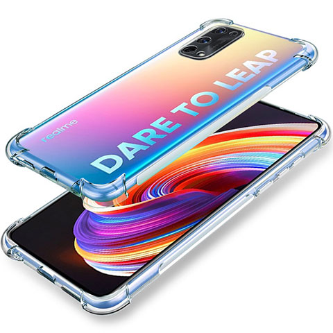 Funda Silicona Ultrafina Transparente para Realme X7 5G Claro