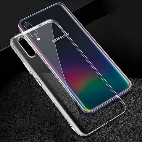 Funda Silicona Ultrafina Transparente para Samsung Galaxy A70S Claro