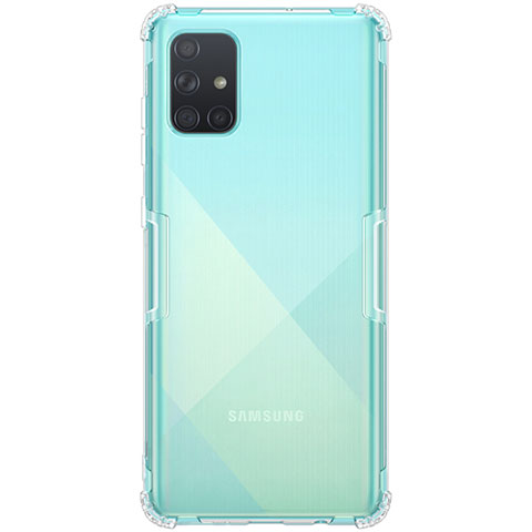 Funda Silicona Ultrafina Transparente para Samsung Galaxy A71 5G Claro