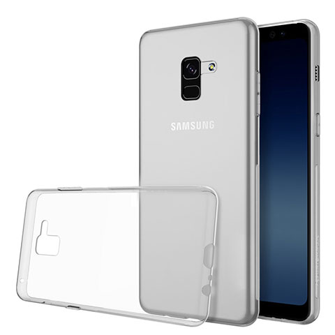 Funda Silicona Ultrafina Transparente para Samsung Galaxy A8 (2018) Duos A530F Claro